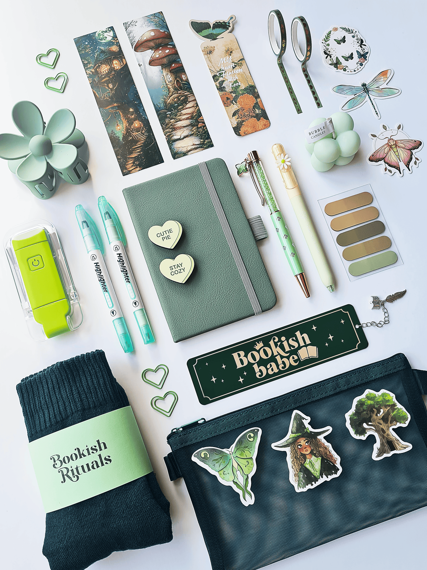 Green Bookish Bundle 💚
