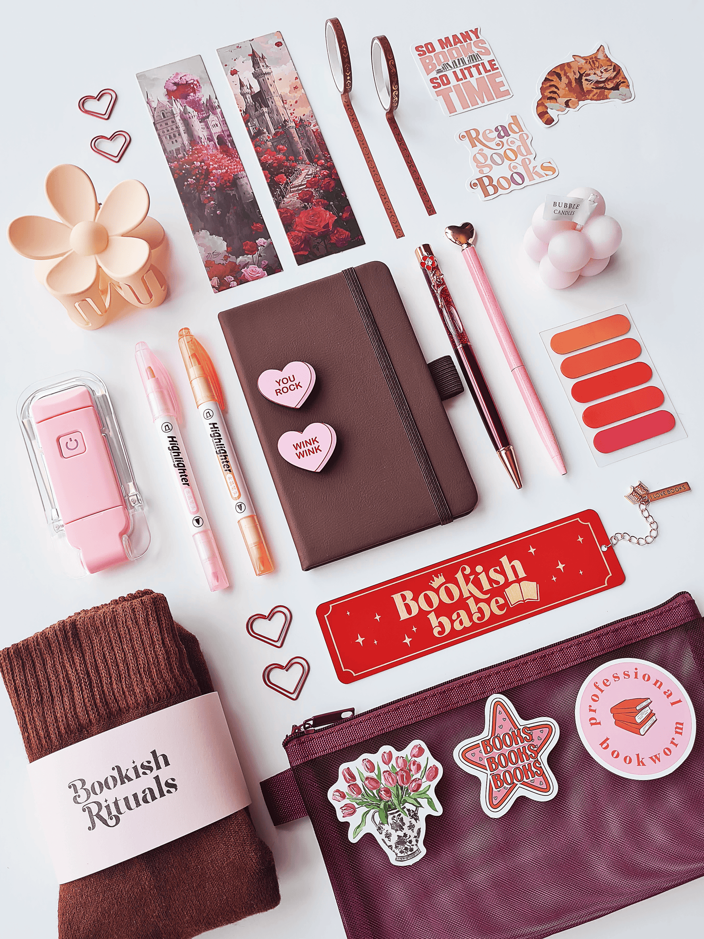Red Bookish Bundle ❤️