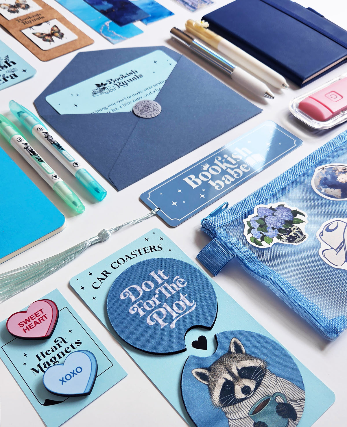 Blue Bookish Gift Box