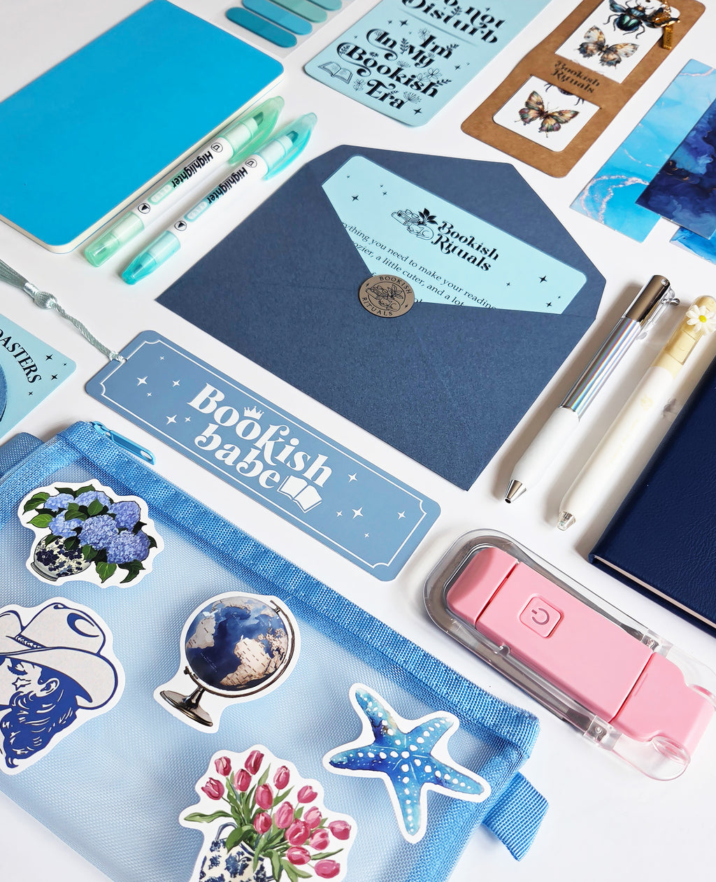Blue Bookish Gift Box