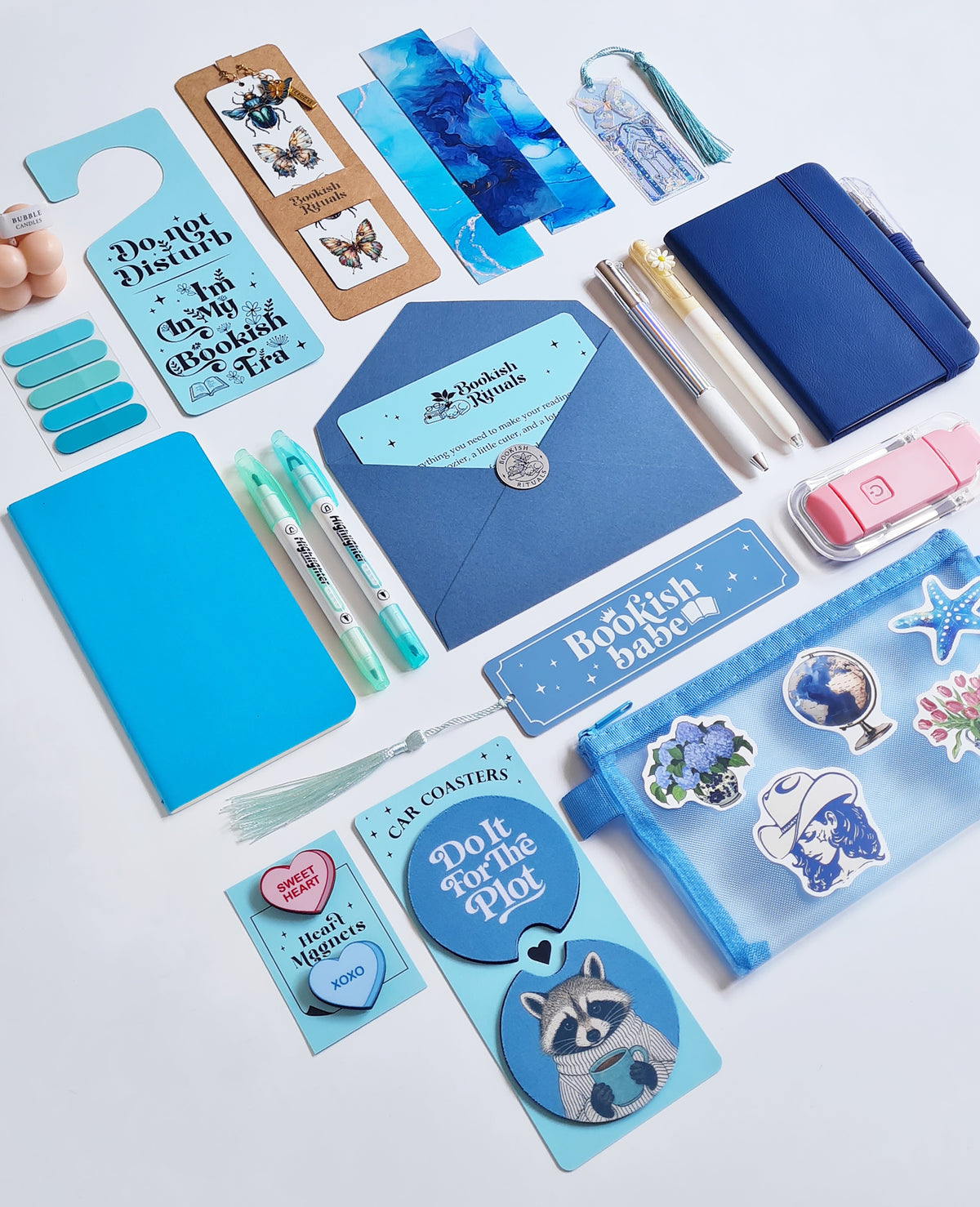 Blue Bookish Gift Box