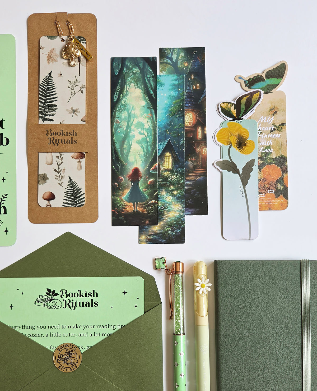 Green Bookish Gift Box