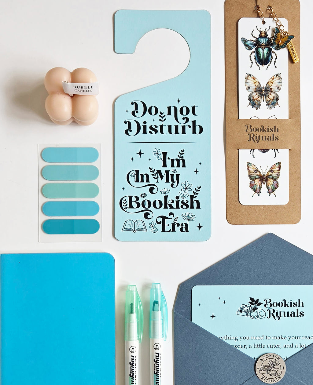 Blue Bookish Gift Box