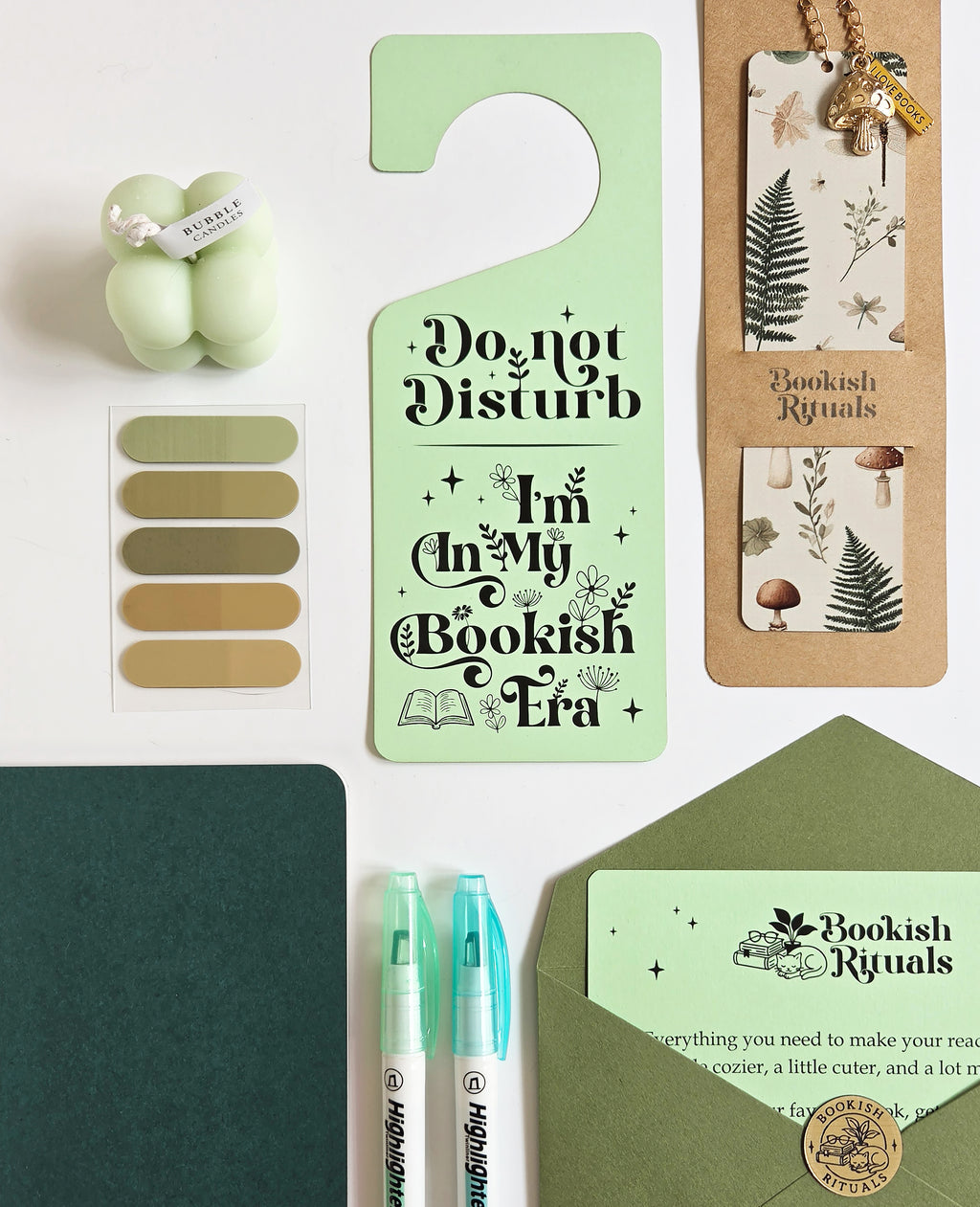 Green Bookish Gift Box