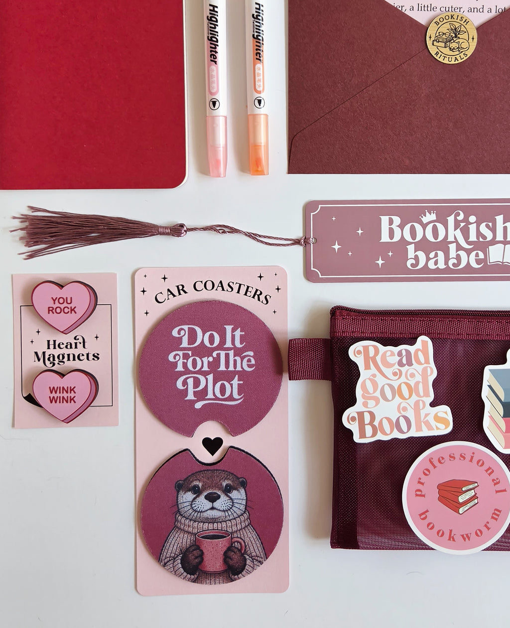Red Bookish Gift Box