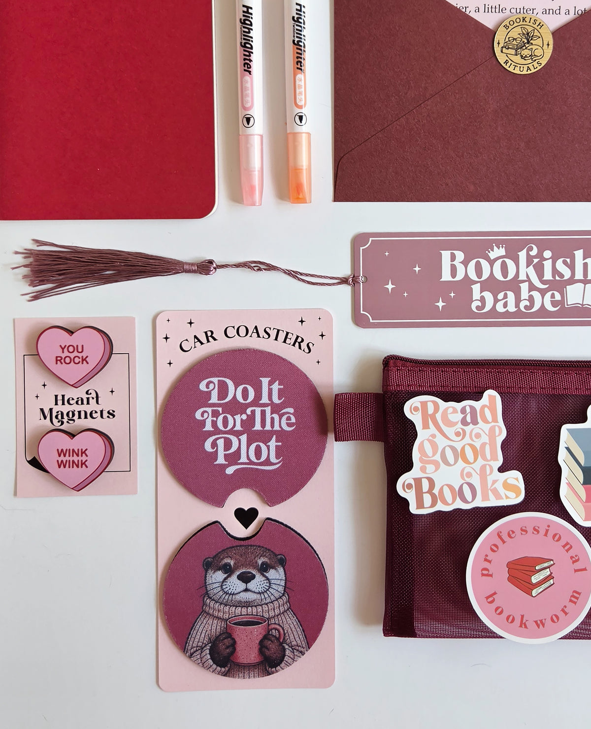 Red Bookish Gift Box