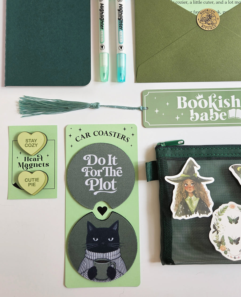 Green Bookish Gift Box