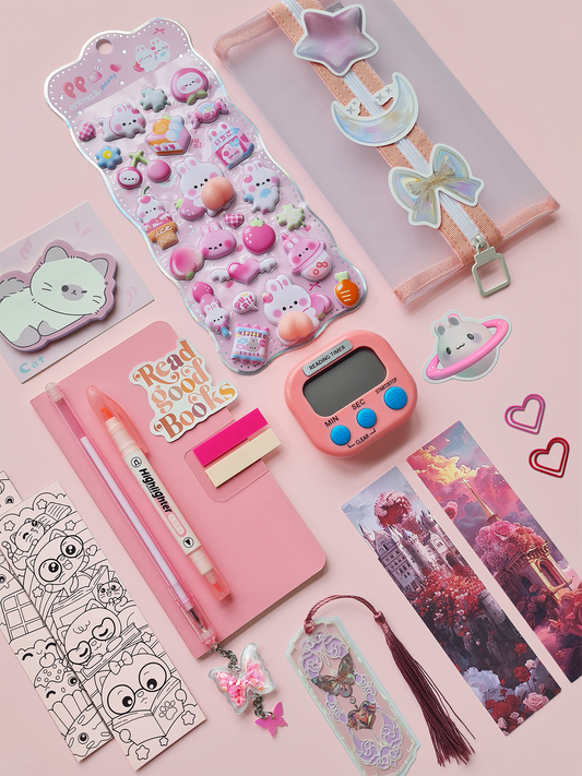 KidLit Bookish Kit. Pink 🌺