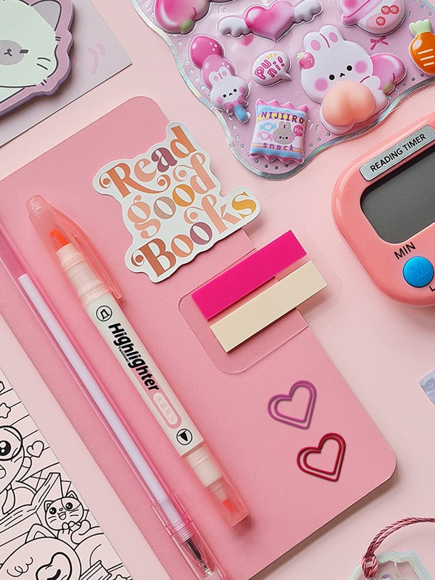 KidLit Bookish Kit. Pink 🌺