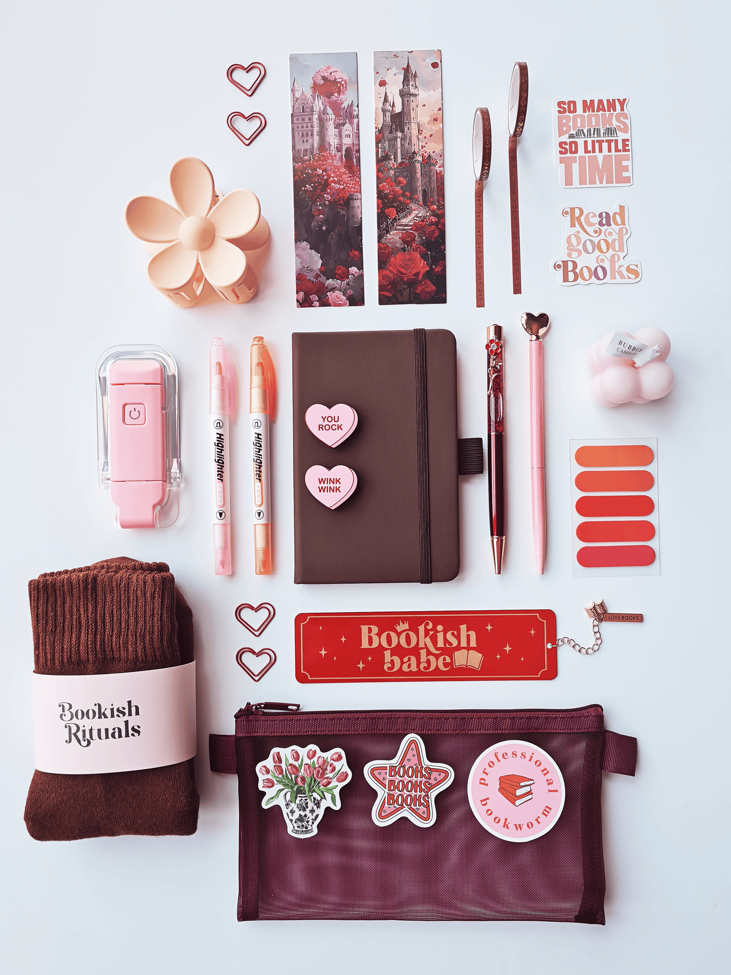 Red Bookish Bundle ❤️